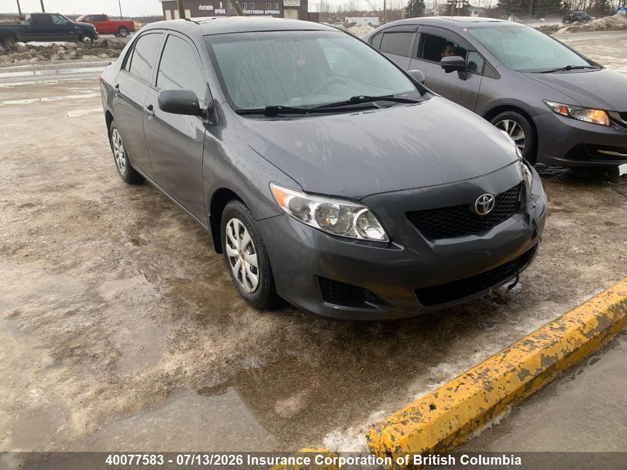 2T1BU40E19C164845 · 2009 TOYOTA COROLLA S/LE/XLE