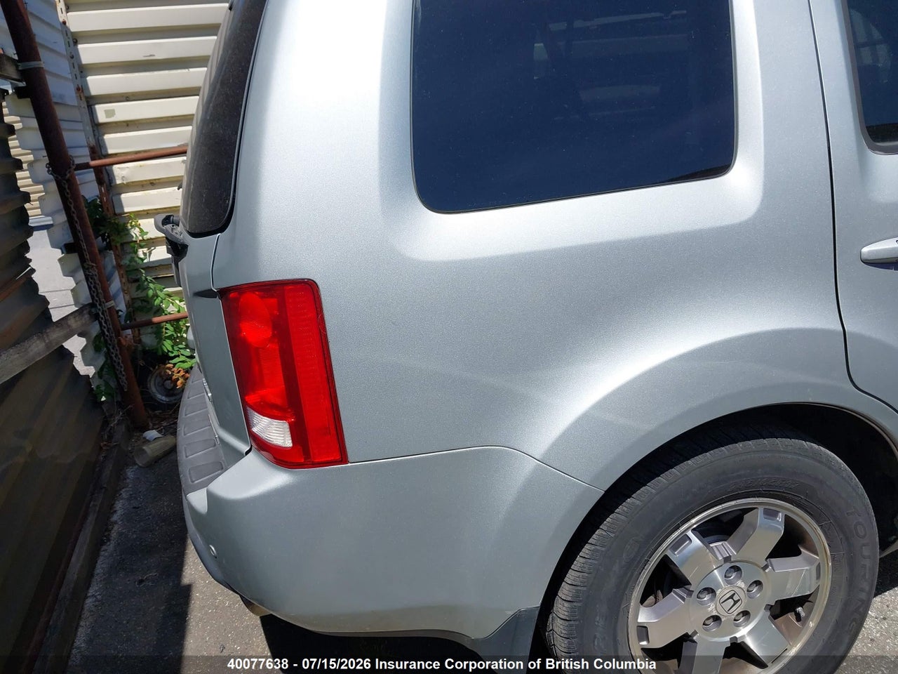 5FNYF489X9B500631 · 2009 HONDA PILOT TOURING · 4/24