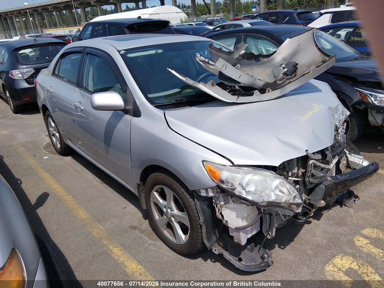 2T1BU4EE5DC946289 · 2013 TOYOTA COROLLA S/LE