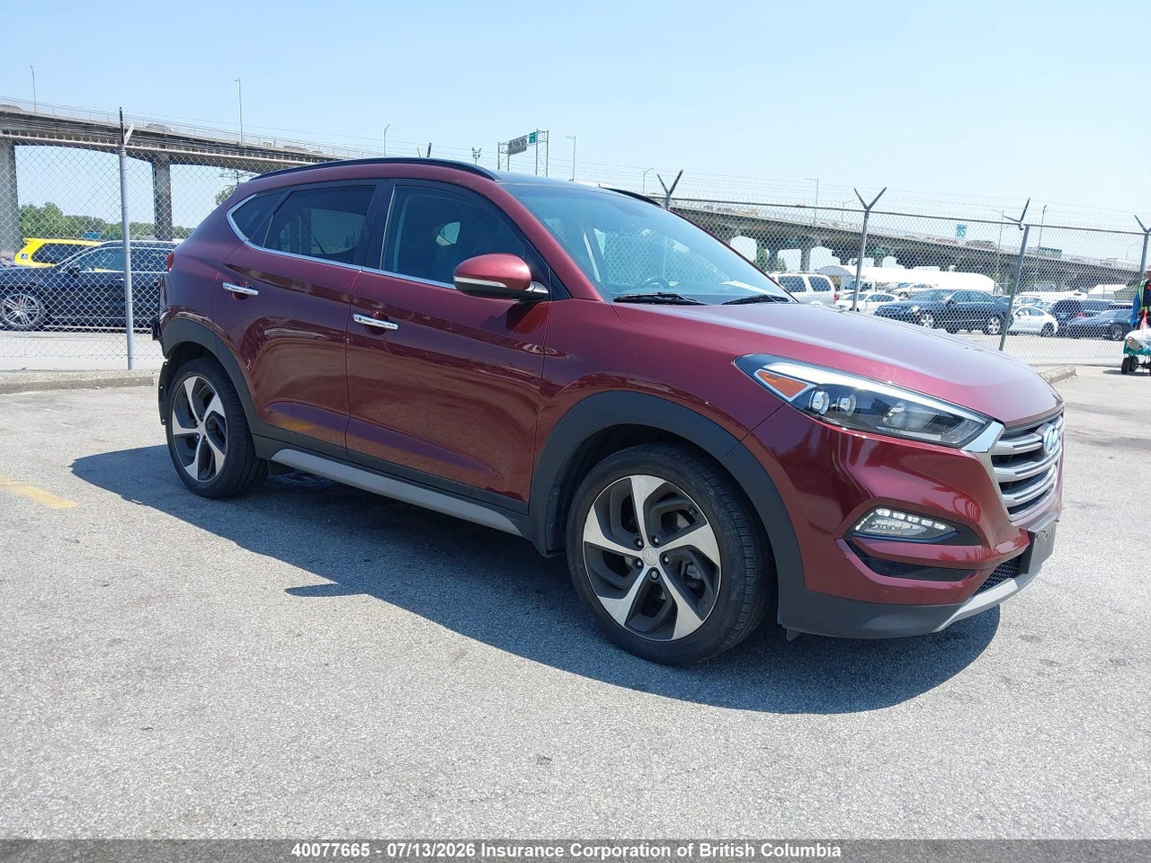 KM8J3CA22HU407024 · 2017 HYUNDAI TUCSON LIMITED