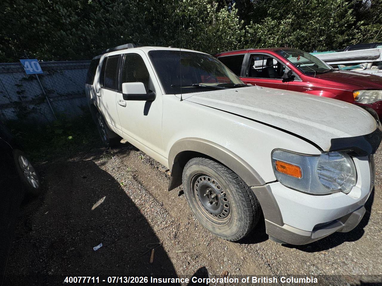 1FMEU74869UA01707 · 2009 FORD EXPLORER EDDIE BAUER