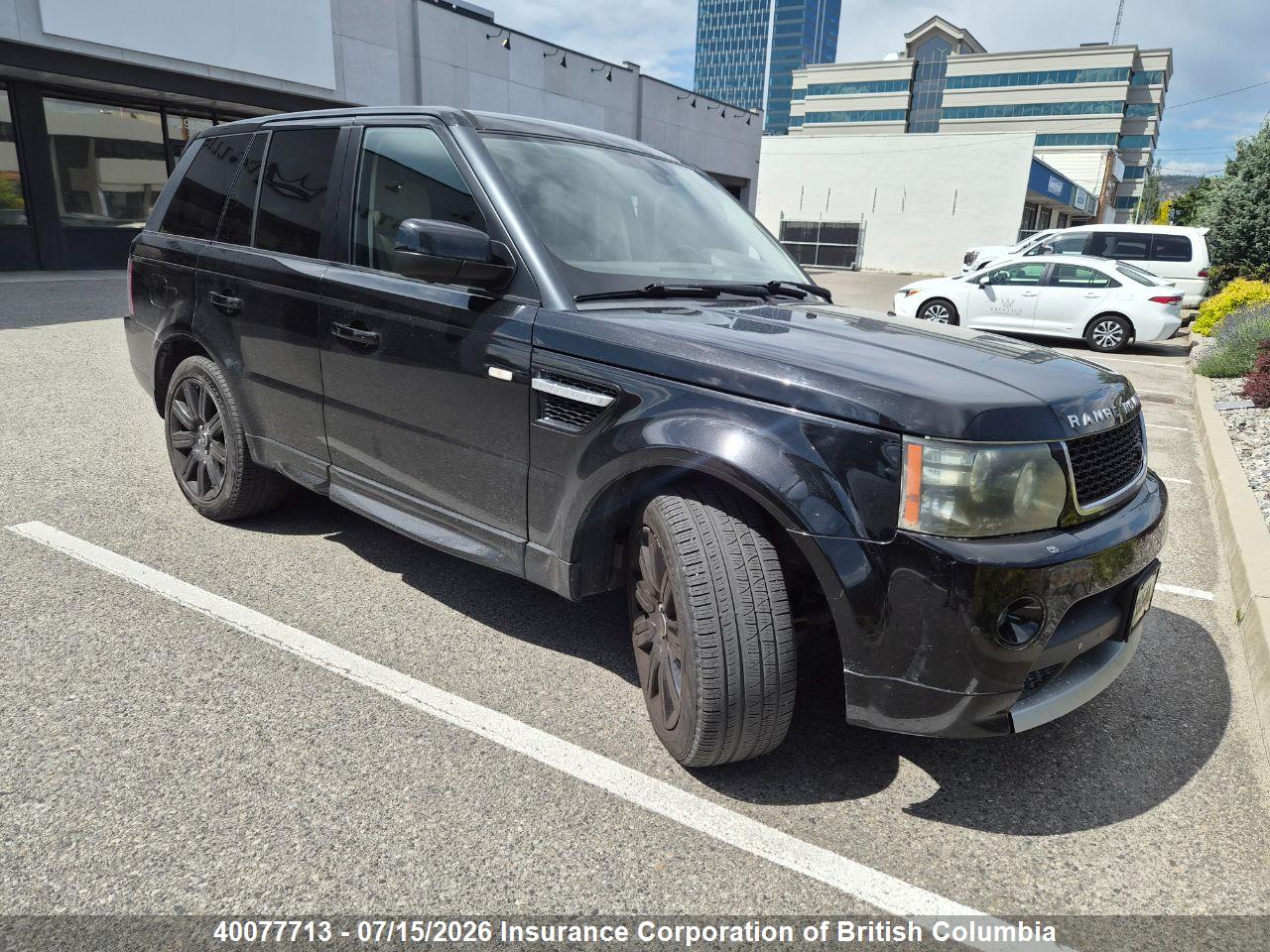 SALSH2E49DA794613 · 2013 LAND ROVER RANGE ROVER SPORT SUPERCHARGED