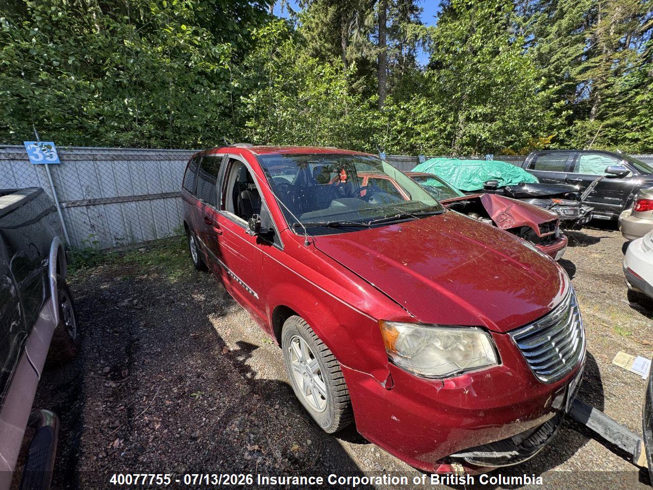 2A4RR5DG4BR643309 · 2011 CHRYSLER TOWN & COUNTRY TOURING