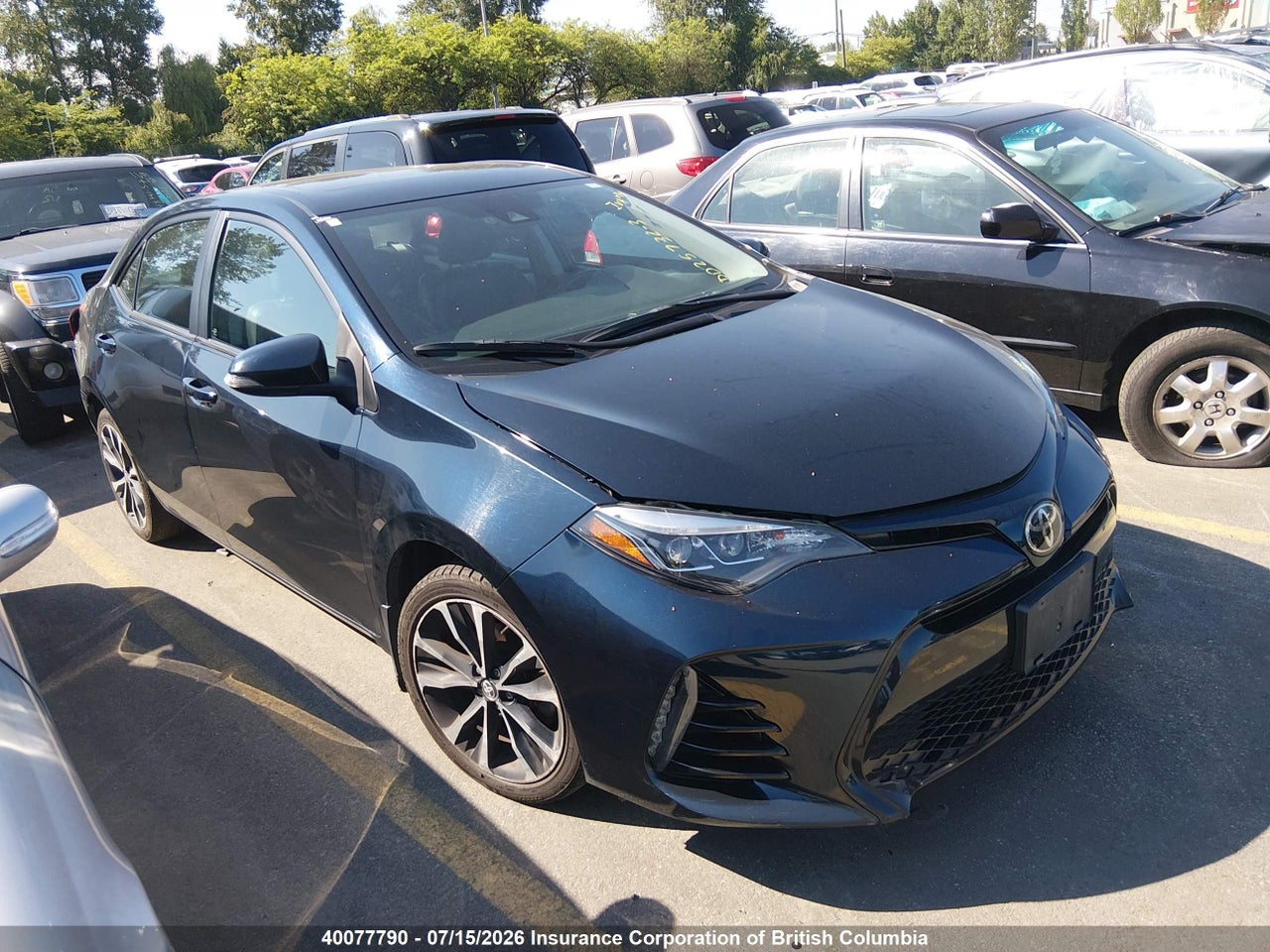 2T1BURHE4HC954768 · 2017 TOYOTA COROLLA L/LE/XLE/SE/XSE