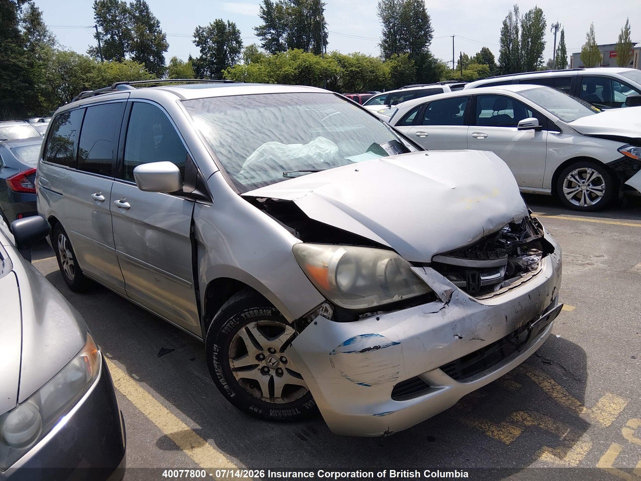 5FNRL38775B506452 · 2005 HONDA ODYSSEY EX-L