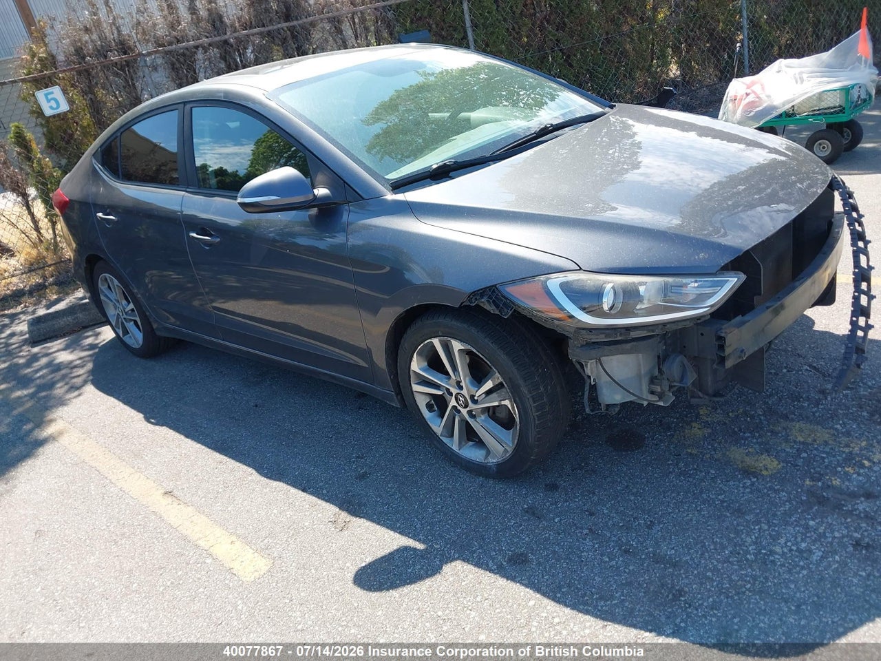 KMHD84LFXHU182730 · 2017 HYUNDAI ELANTRA SE/VALUE/LIMITED