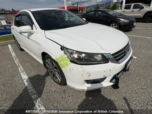1HGCR2F52EA809942 · 2014 HONDA ACCORD SPORT