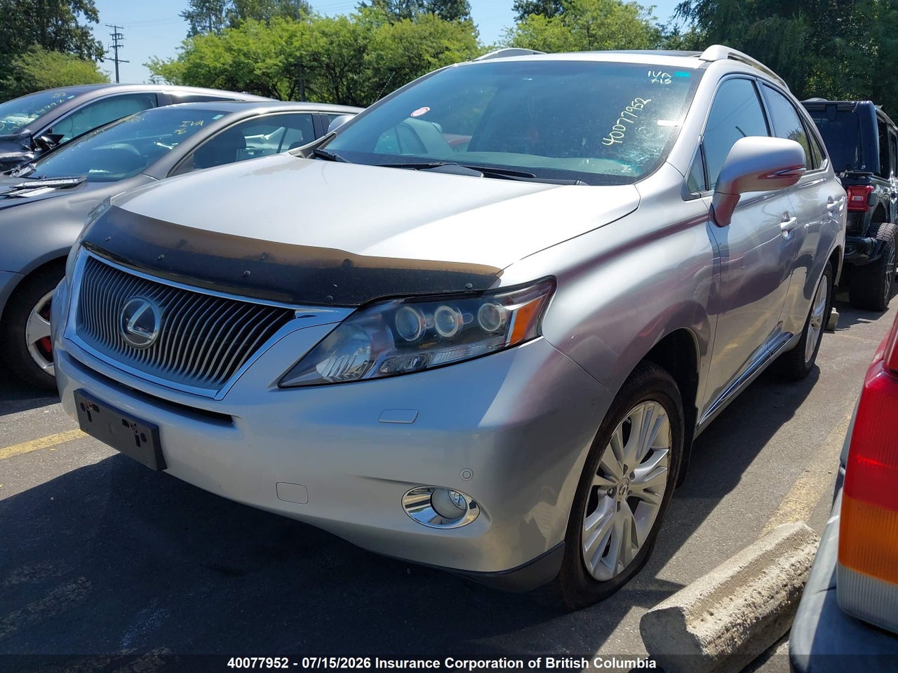 JTJBC1BA3A2020323 · 2010 LEXUS RX 450 · 2/21
