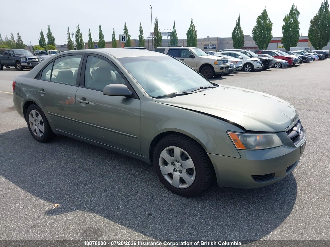 5NPET46C88H311924 · 2008 HYUNDAI SONATA GLS