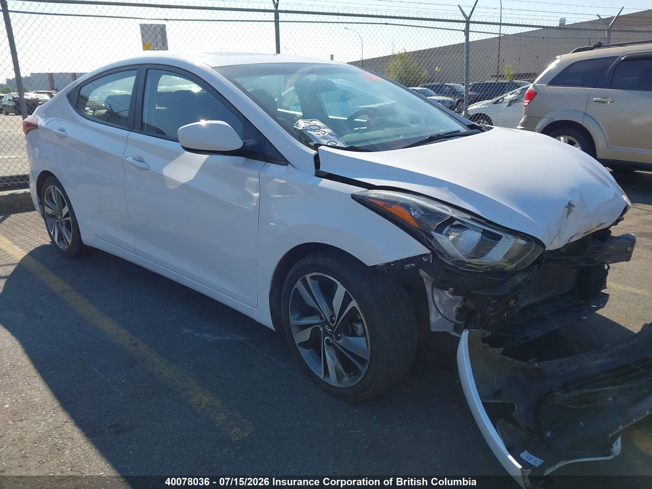 KMHDH4AHXGU590521 · 2016 HYUNDAI ELANTRA SE/SPORT/LIMITED