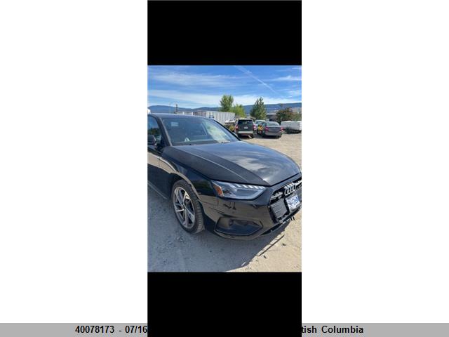 WAUAAAF42NN014605 · 2022 AUDI A4