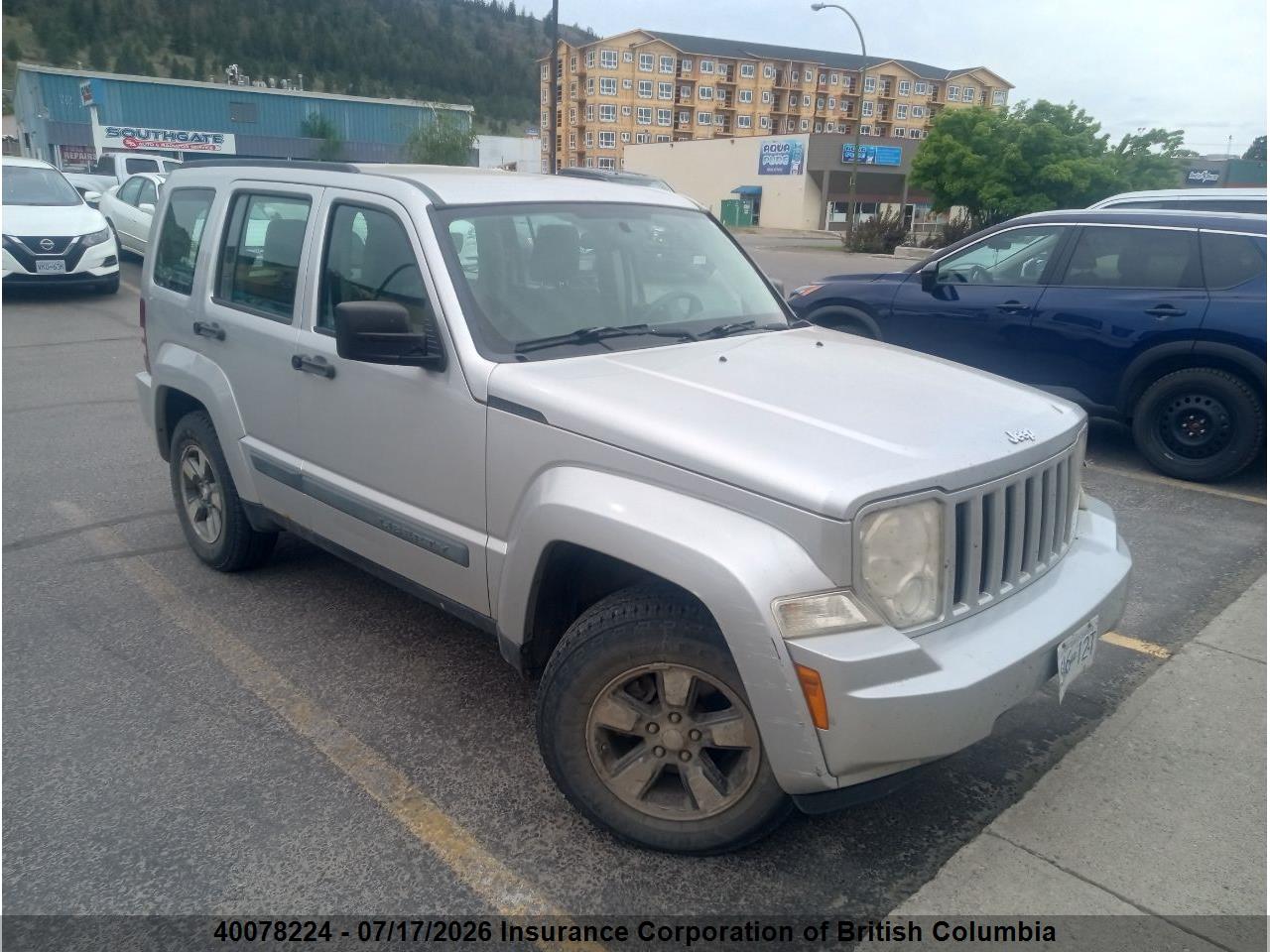 1J8GN28K68W191720 · 2008 JEEP LIBERTY SPORT