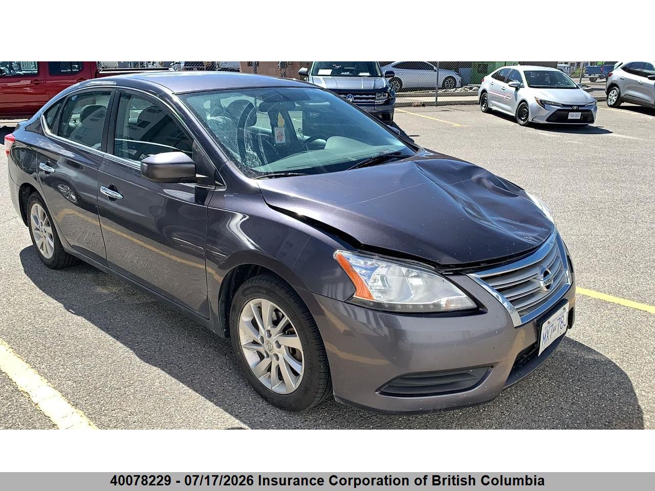 3N1AB7AP4FL646353 · 2015 NISSAN SENTRA 1.8 S/1.8 SL/1.8 SR/1.8 SV
