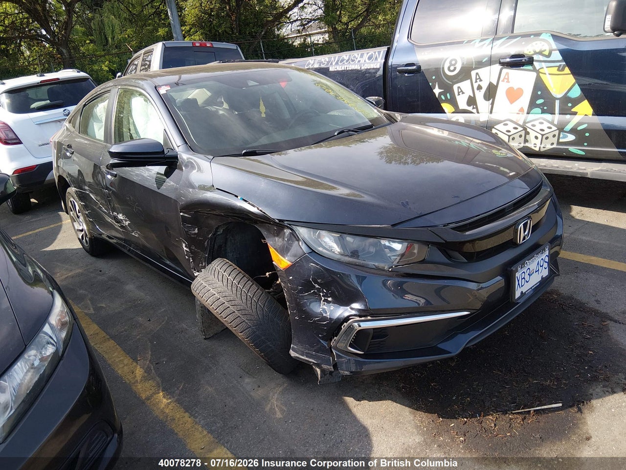 2HGFC2F72KH030991 · 2019 HONDA CIVIC EX