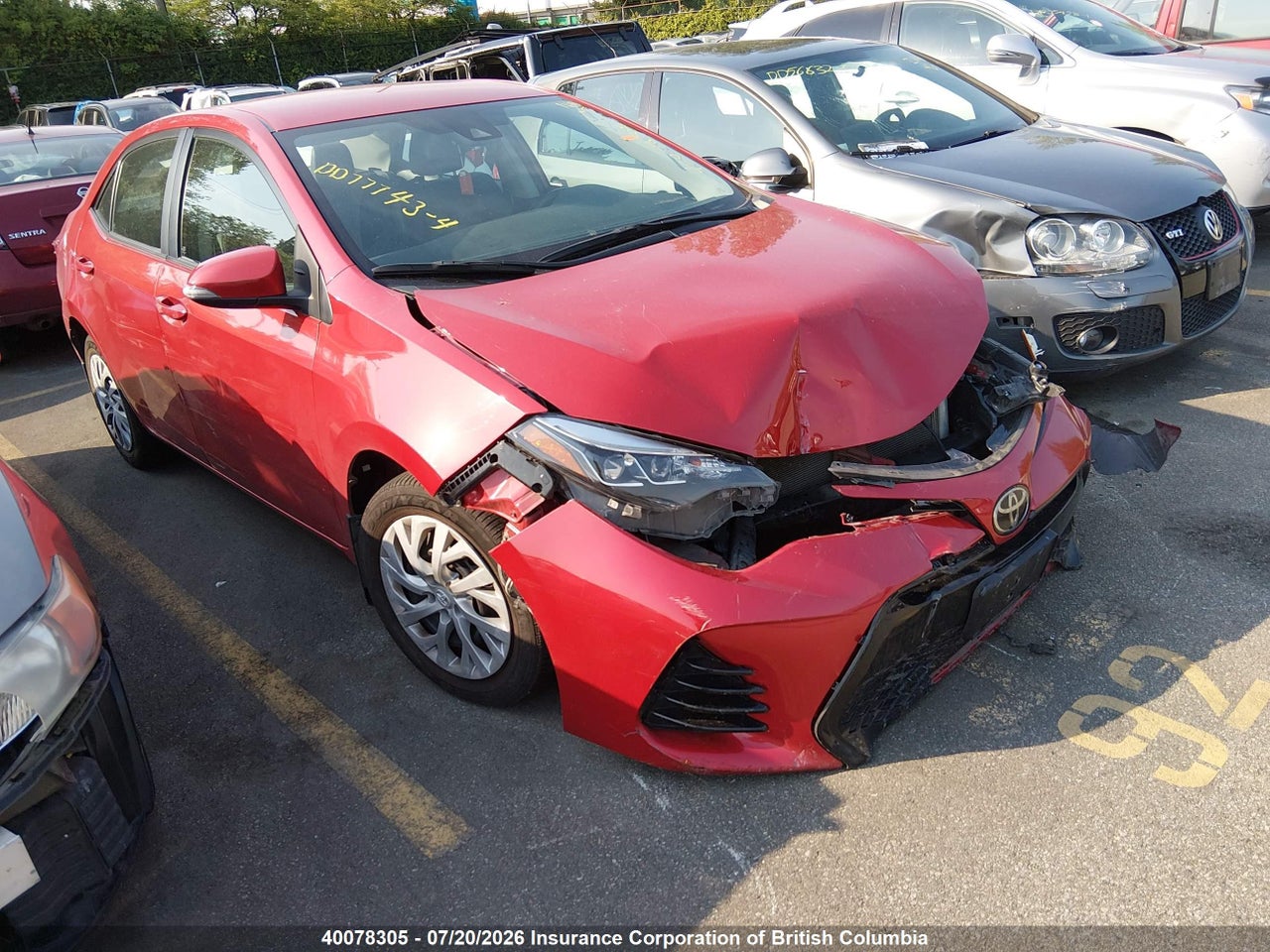 2T1BURHE3HC890609 · 2017 TOYOTA COROLLA L/LE/XLE/SE/XSE