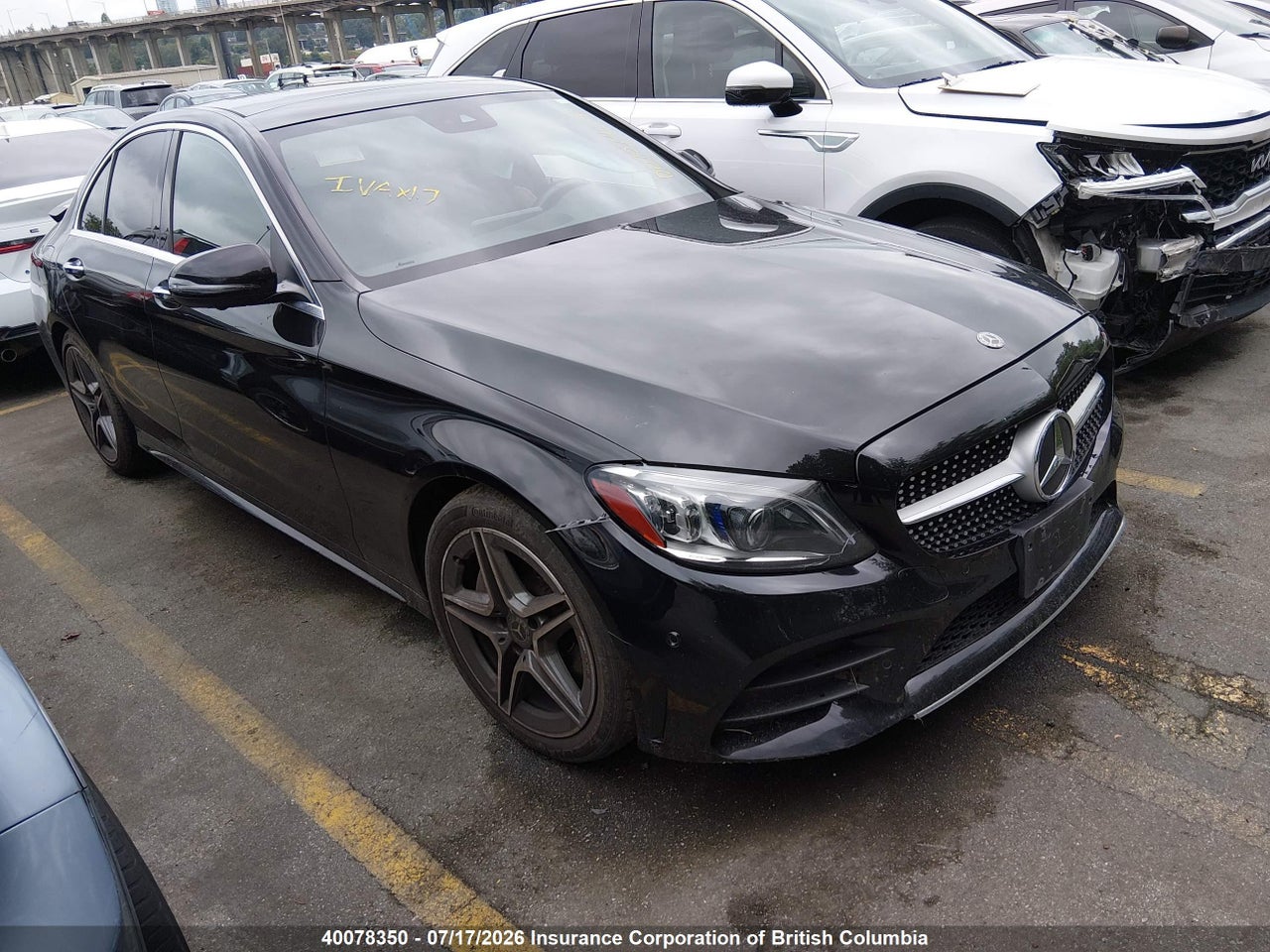 55SWF8EB7KU304494 · 2019 MERCEDES BENZ C 300 4MATIC