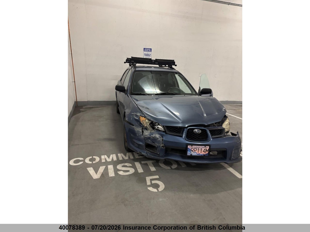 JF1GG61667G800776 · 2007 SUBARU IMPREZA 2.5I