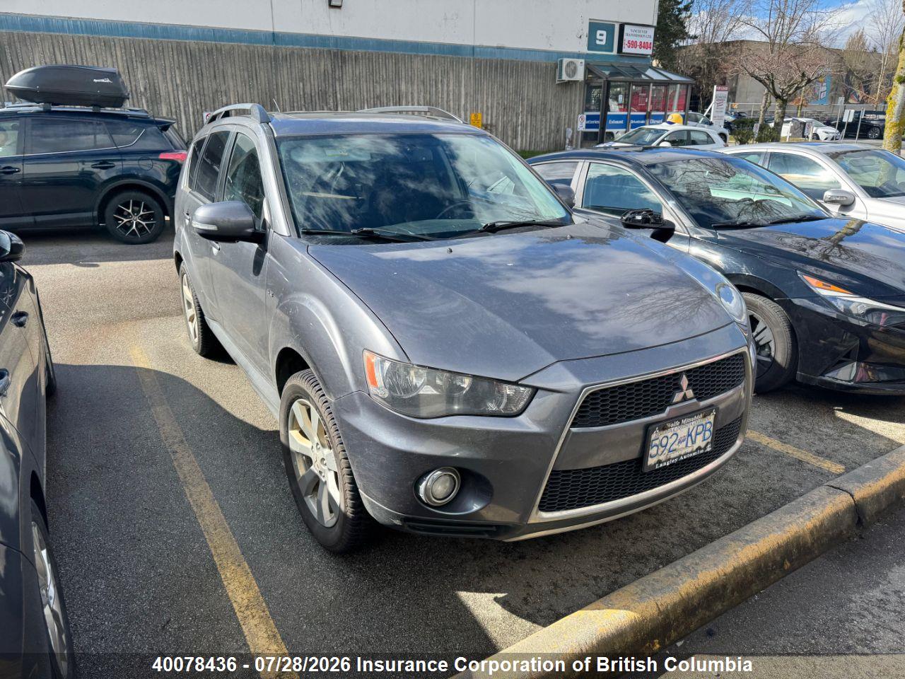 JA4JT3AX8CU607070 · 2012 MITSUBISHI OUTLANDER LS