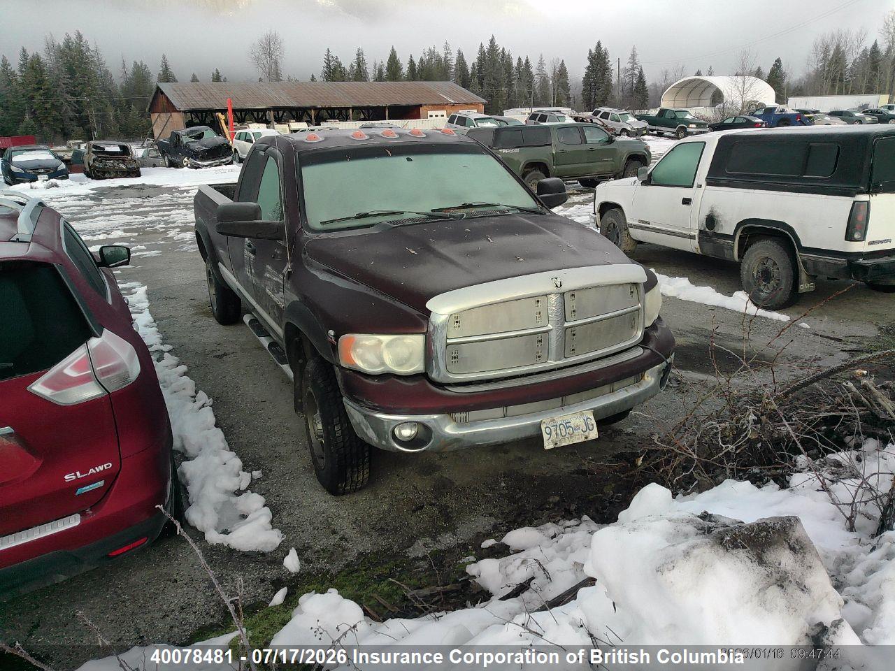 3D7LS38C05G853594 · 2005 DODGE RAM 3500 ST/SLT