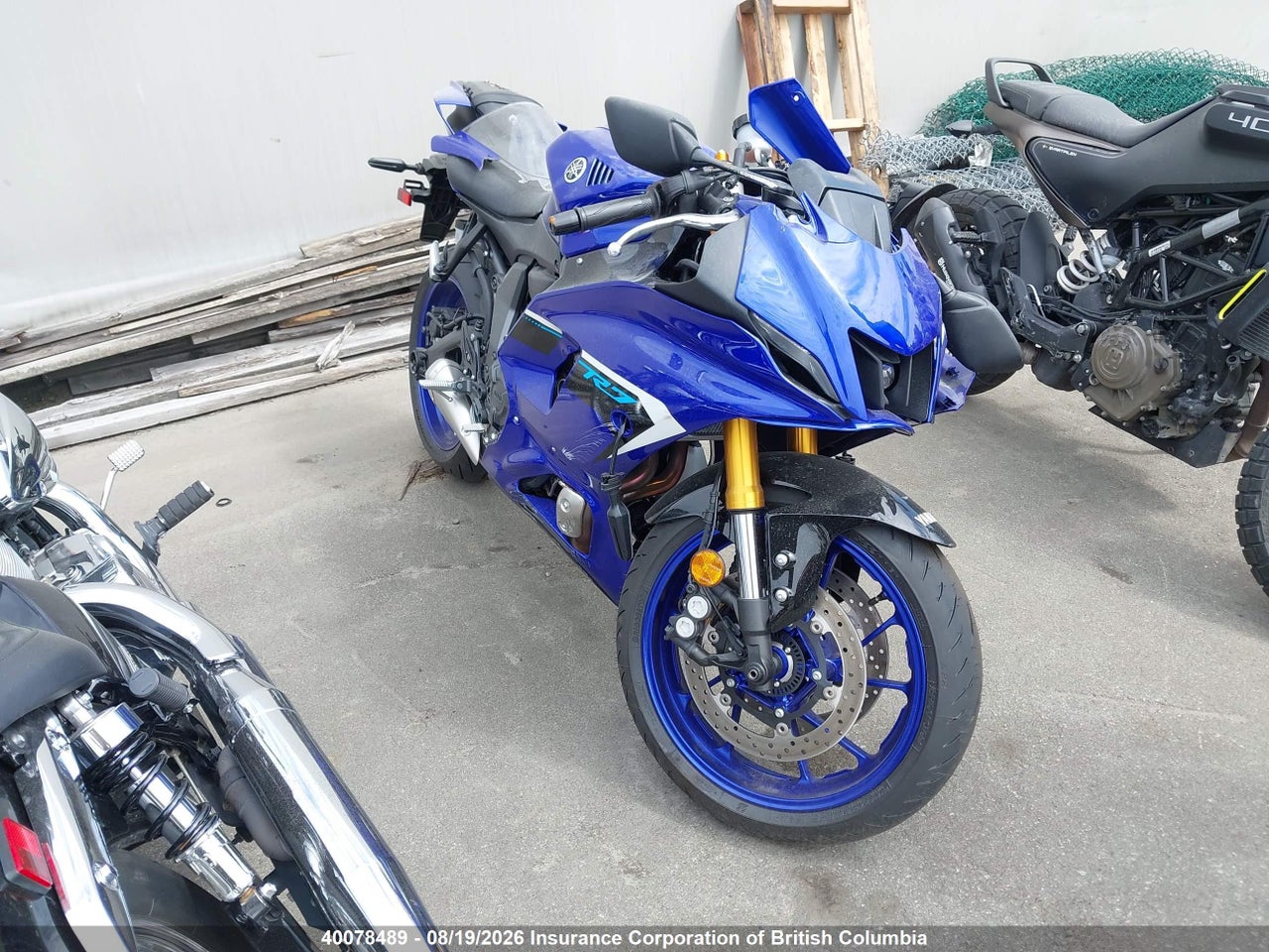 JYARM38N2SA001429 · 2025 YAMAHA YZFR7