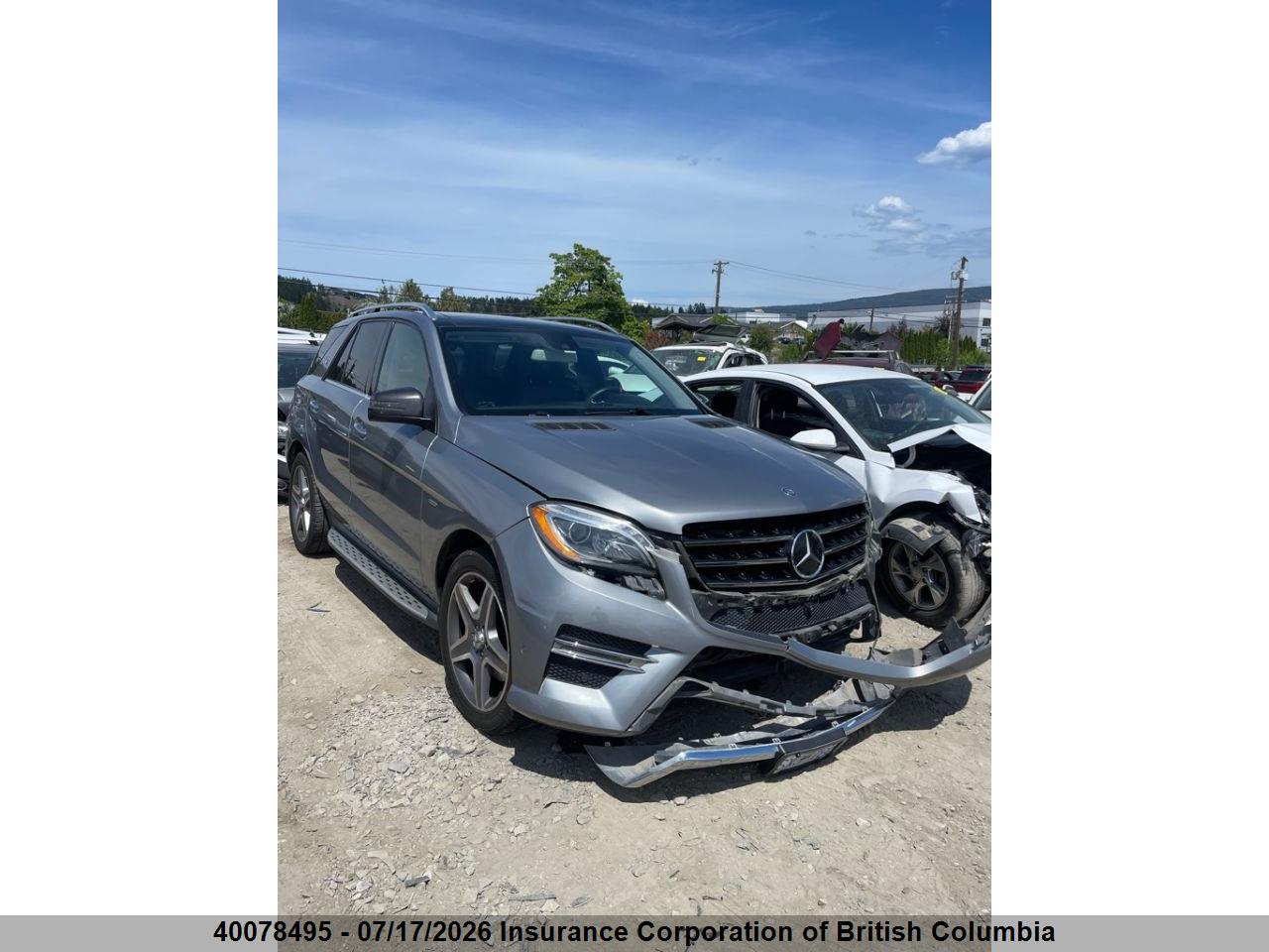 4JGDA2EB6EA322532 · 2014 MERCEDES BENZ ML 350 BLUETEC