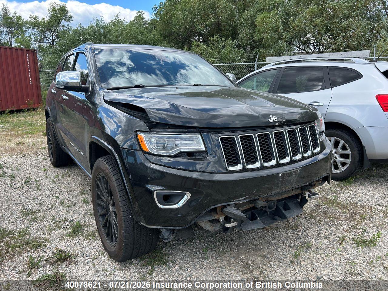 1C4RJFCM3EC414790 · 2014 JEEP GRAND CHEROKEE OVERLAND