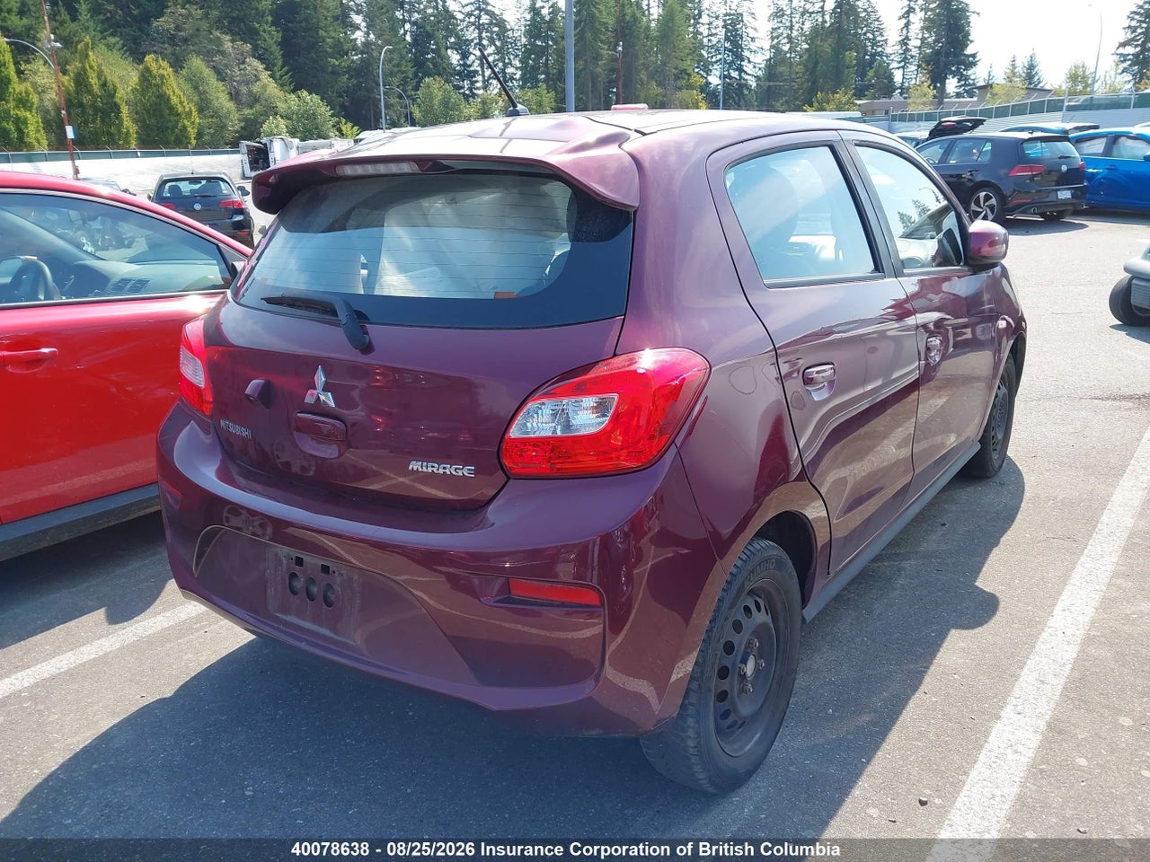 ML32A3HJ9KH008755 · 2019 MITSUBISHI MIRAGE ES/RF · 4/17