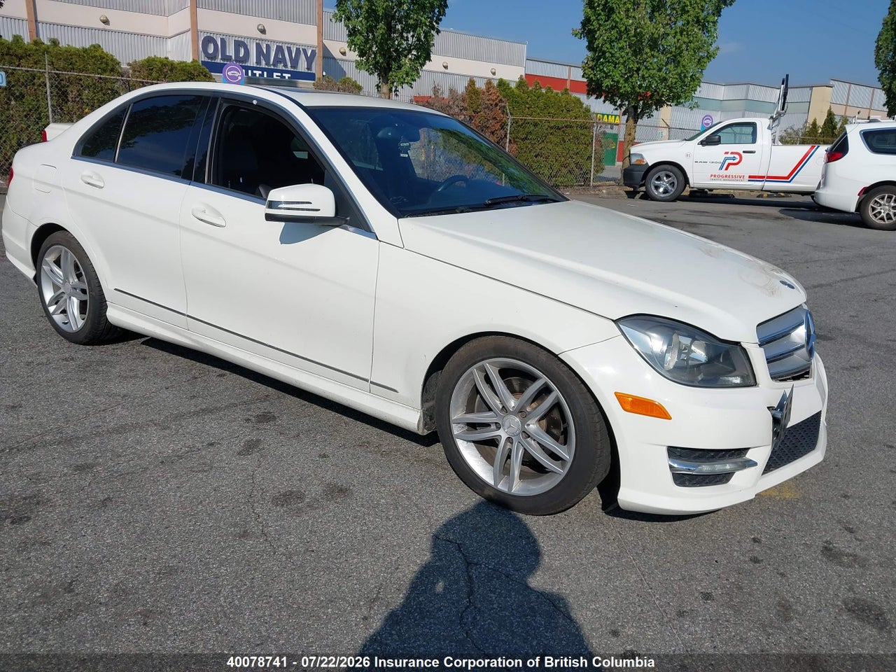 WDDGF8FB4CA638308 · 2012 MERCEDES BENZ C 250 4MATIC