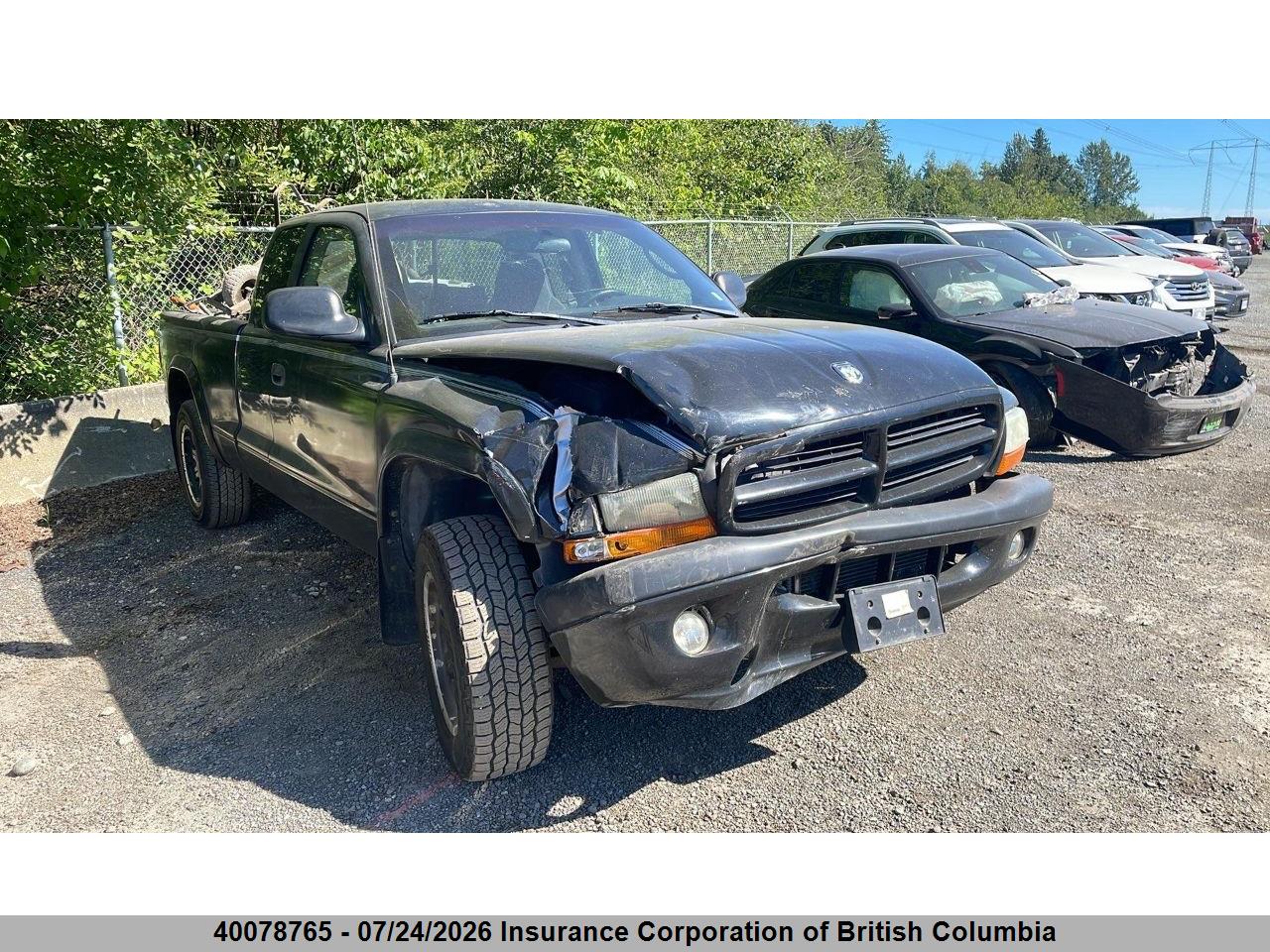 1D7HG32N43S129317 · 2003 DODGE DAKOTA SPORT