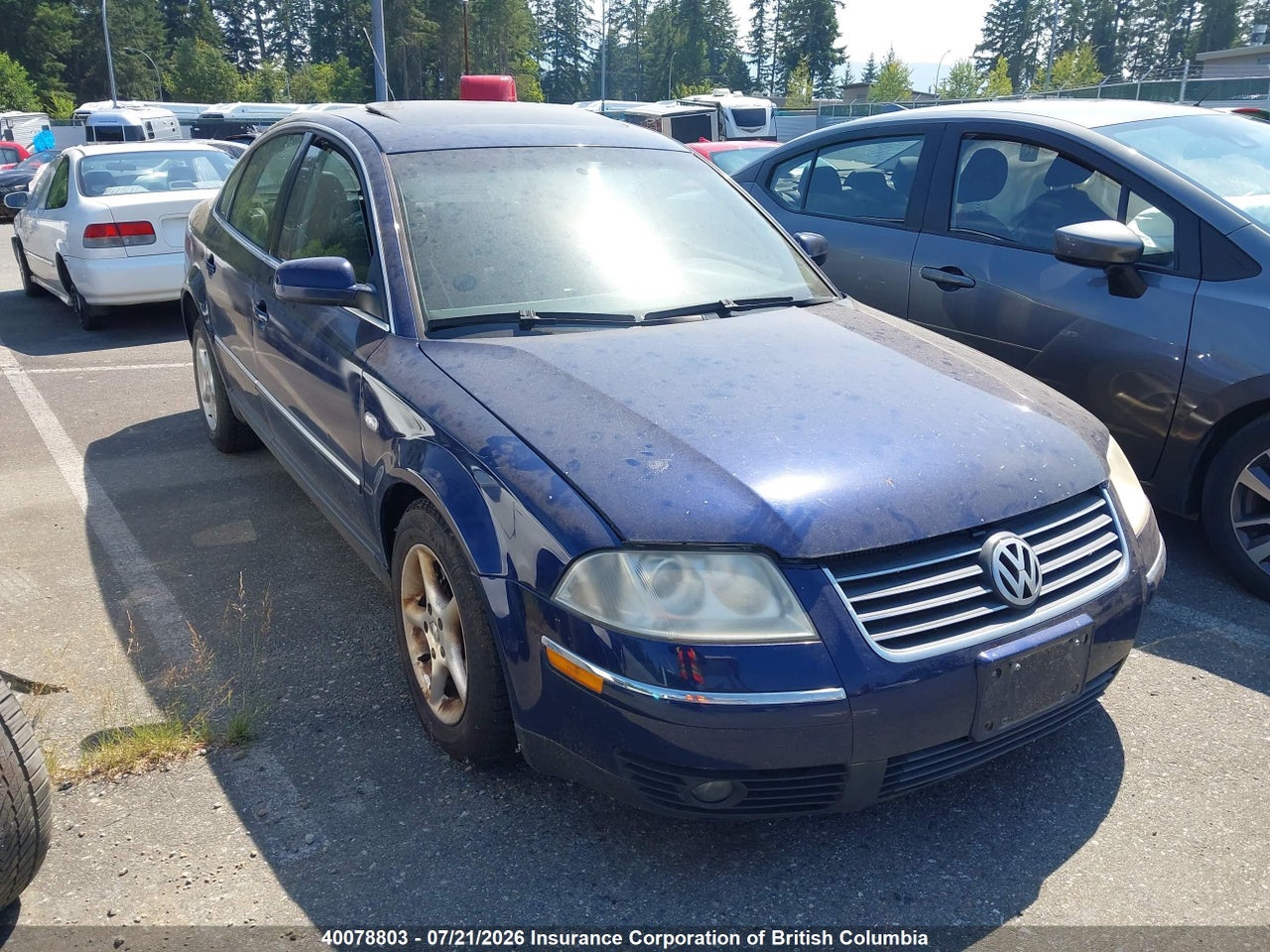 WVWPD23B13P398035 · 2003 VOLKSWAGEN PASSAT GLS