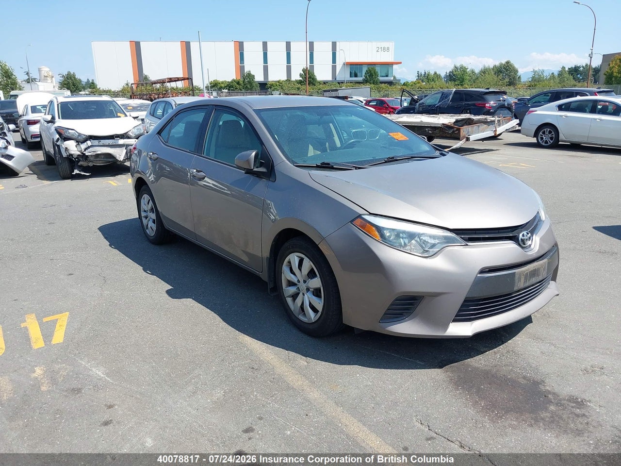 2T1BURHE9GC658644 · 2016 TOYOTA COROLLA L/LE/LE PLS/PRM/S/S PLS