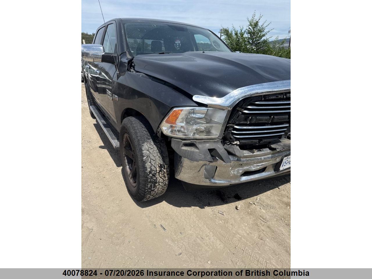 1C6RR7LT6HS****** · 2017 RAM 1500 SLT