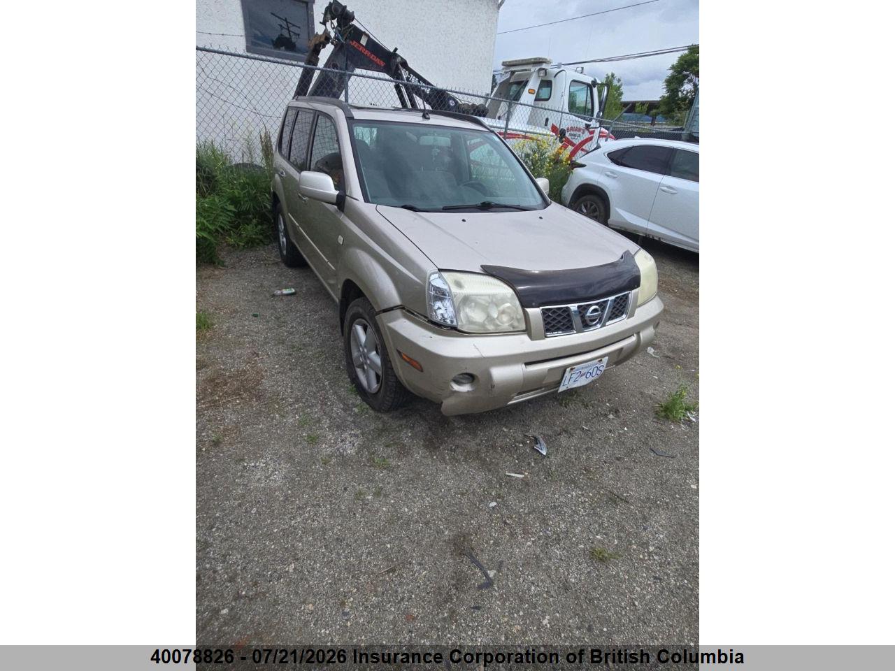 JN8BT08V65W109894 · 2005 NISSAN X-TRAIL XE/SE