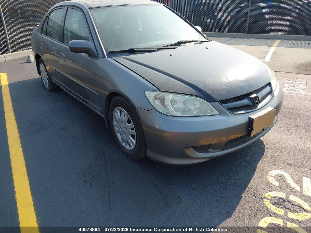 2HGES15615H047819 · 2005 HONDA CIVIC LX