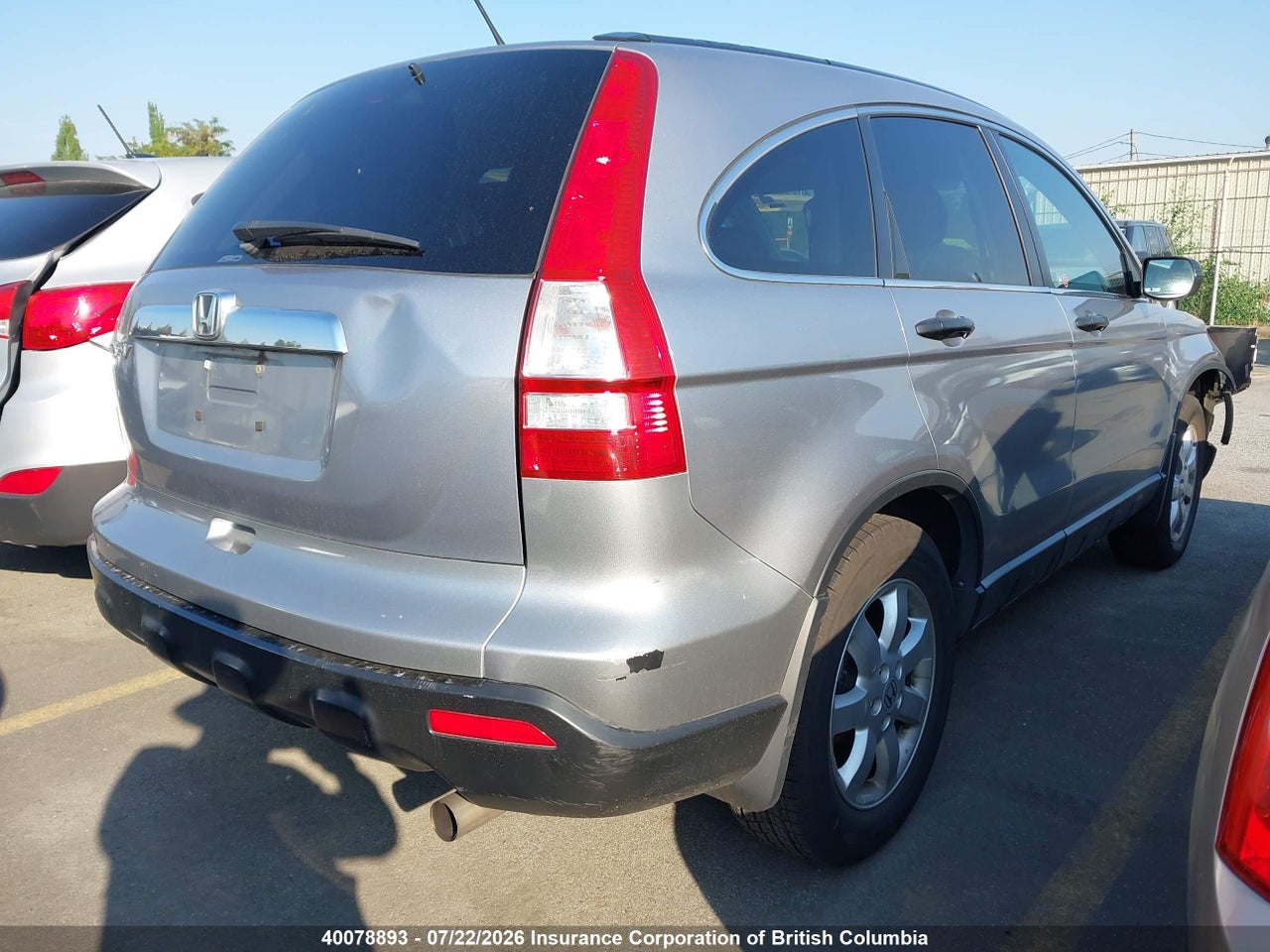 5J6RE48567L809649 · 2007 HONDA CR-V EX · 4/22