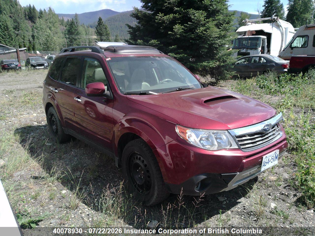 JF2SH66669H767903 · 2009 SUBARU FORESTER 2.5XT LIMITED