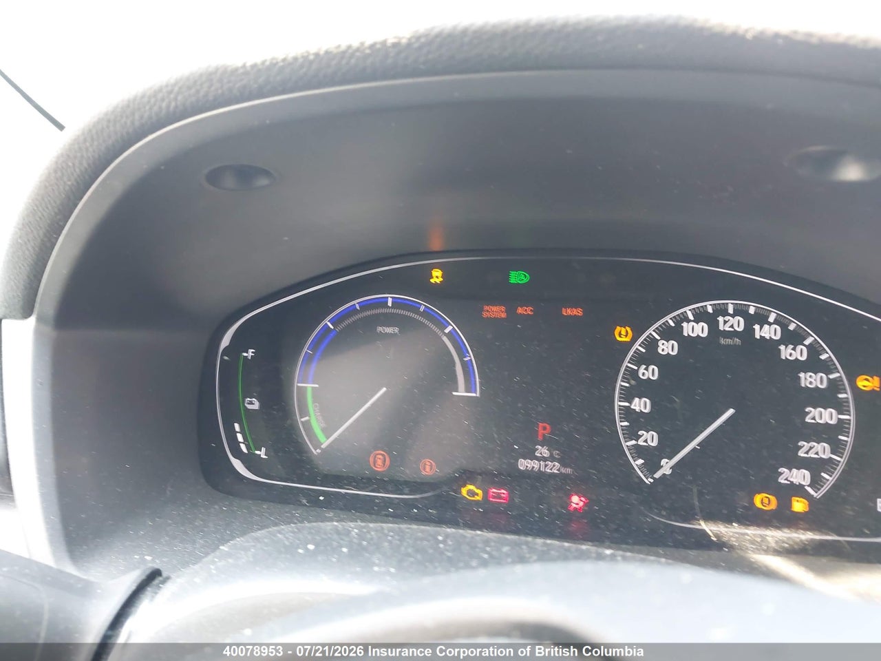 19XZE4F53KE400745 · 2019 HONDA INSIGHT EX · 7/21
