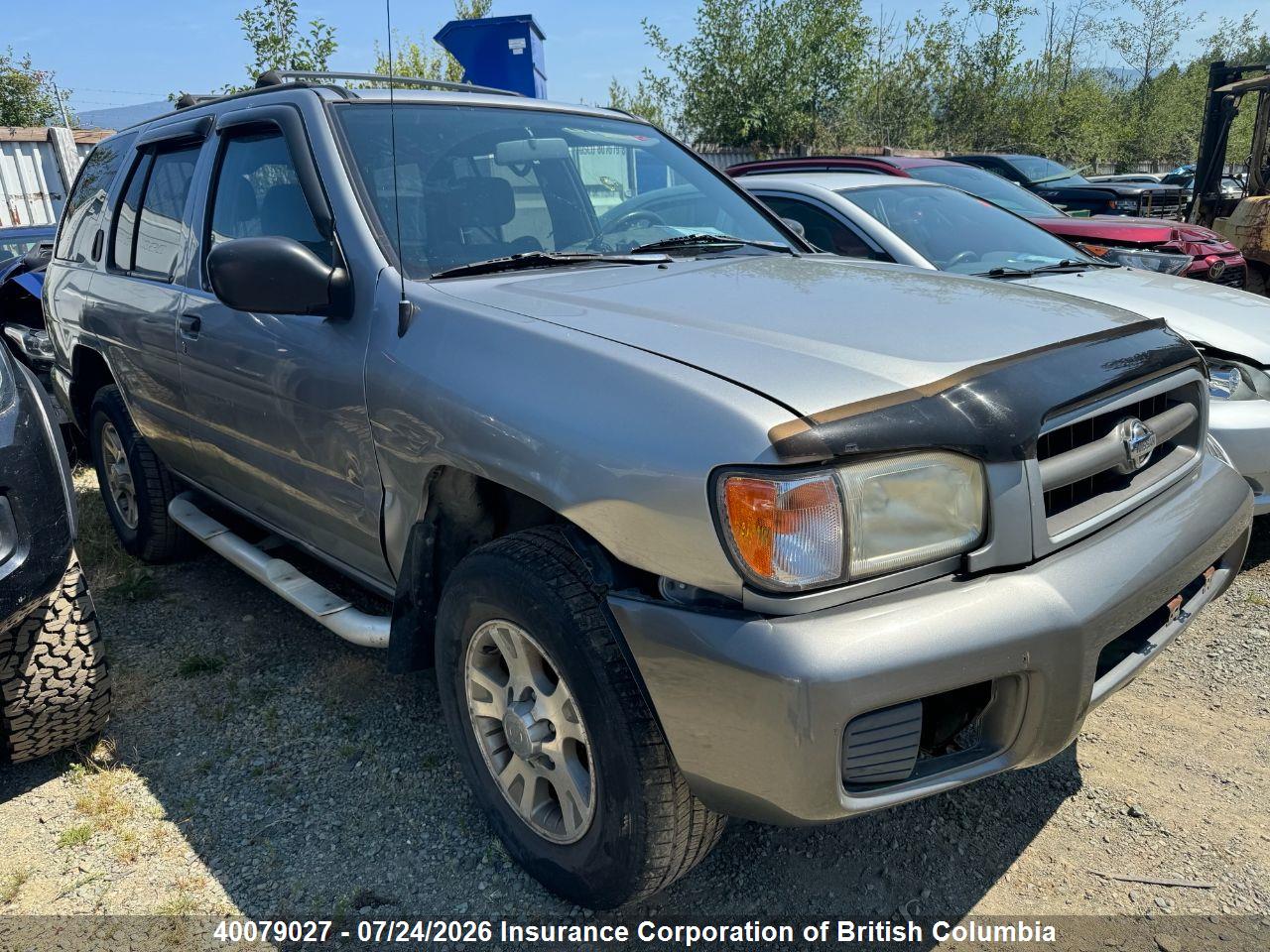 JN8AR07Y5XW376615 · 1999 NISSAN PATHFINDER LE/SE/XE
