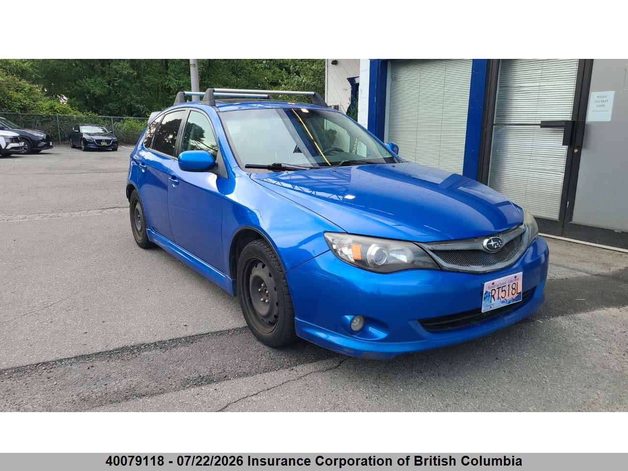 JF1GH62669H802942 · 2009 SUBARU IMPREZA 2.5I