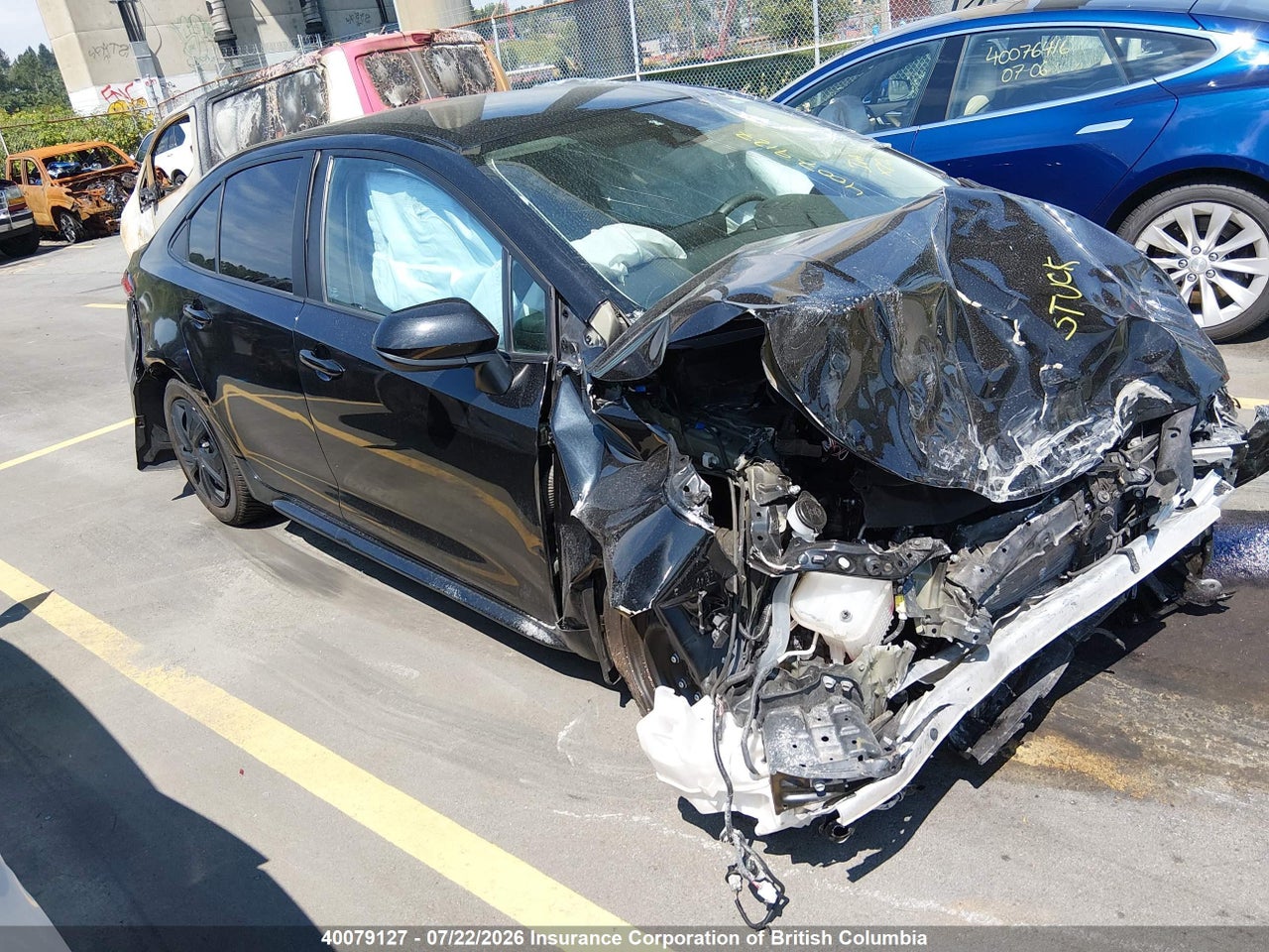 5YFBPMBE0MP243551 · 2021 TOYOTA COROLLA LE
