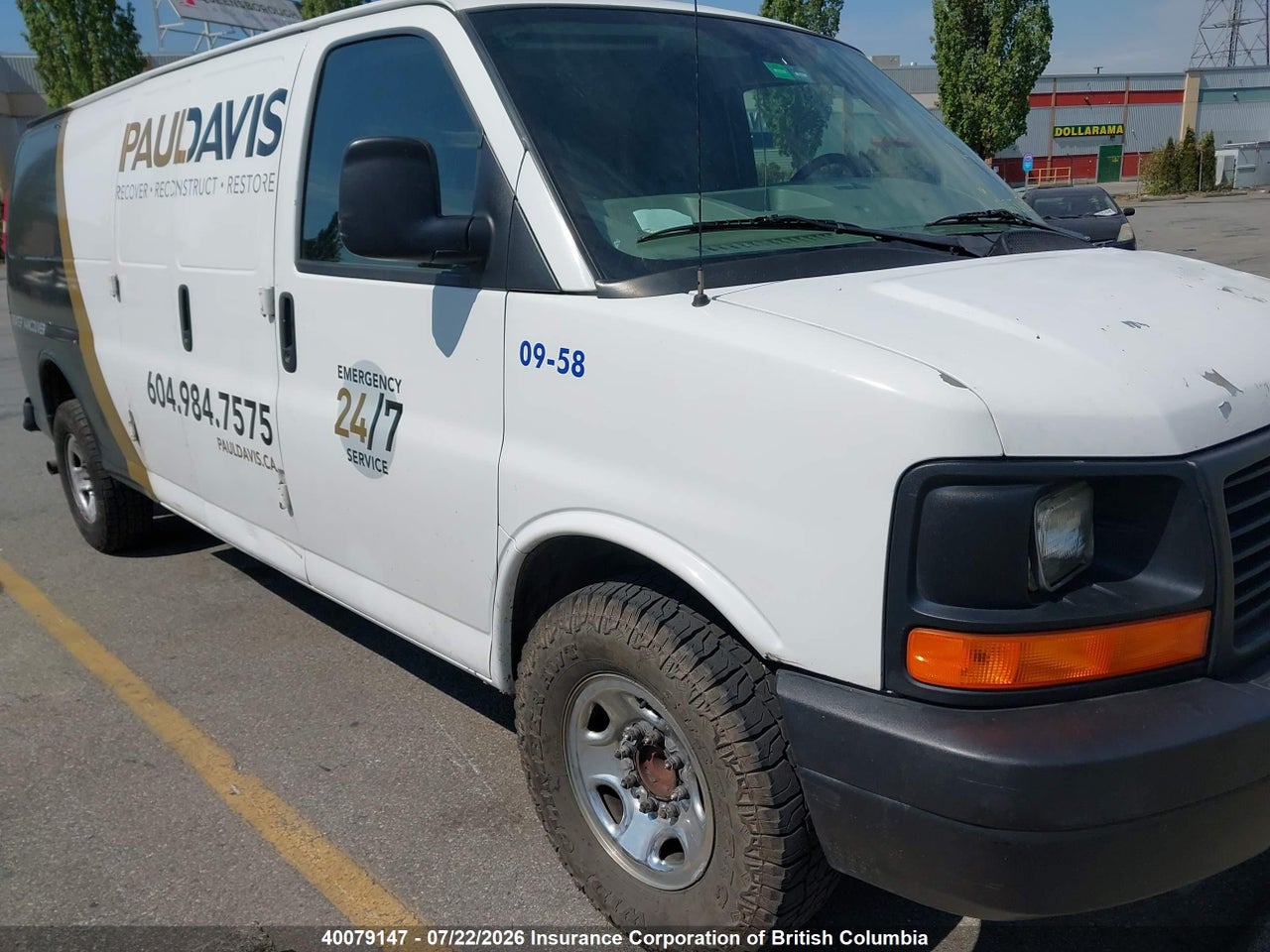 1GTGG29C881913520 · 2008 GMC SAVANA WORK VAN