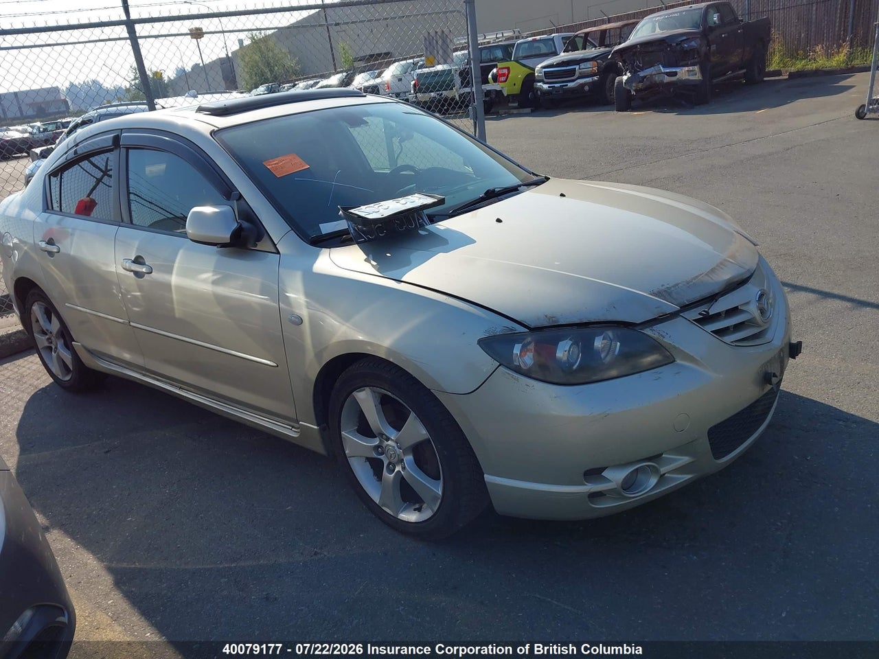 JM1BK123441190143 · 2004 MAZDA 3 S