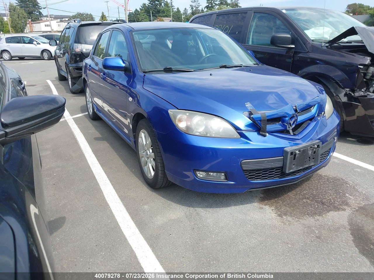 JM1BK343681123252 · 2008 MAZDA 3 HATCHBACK