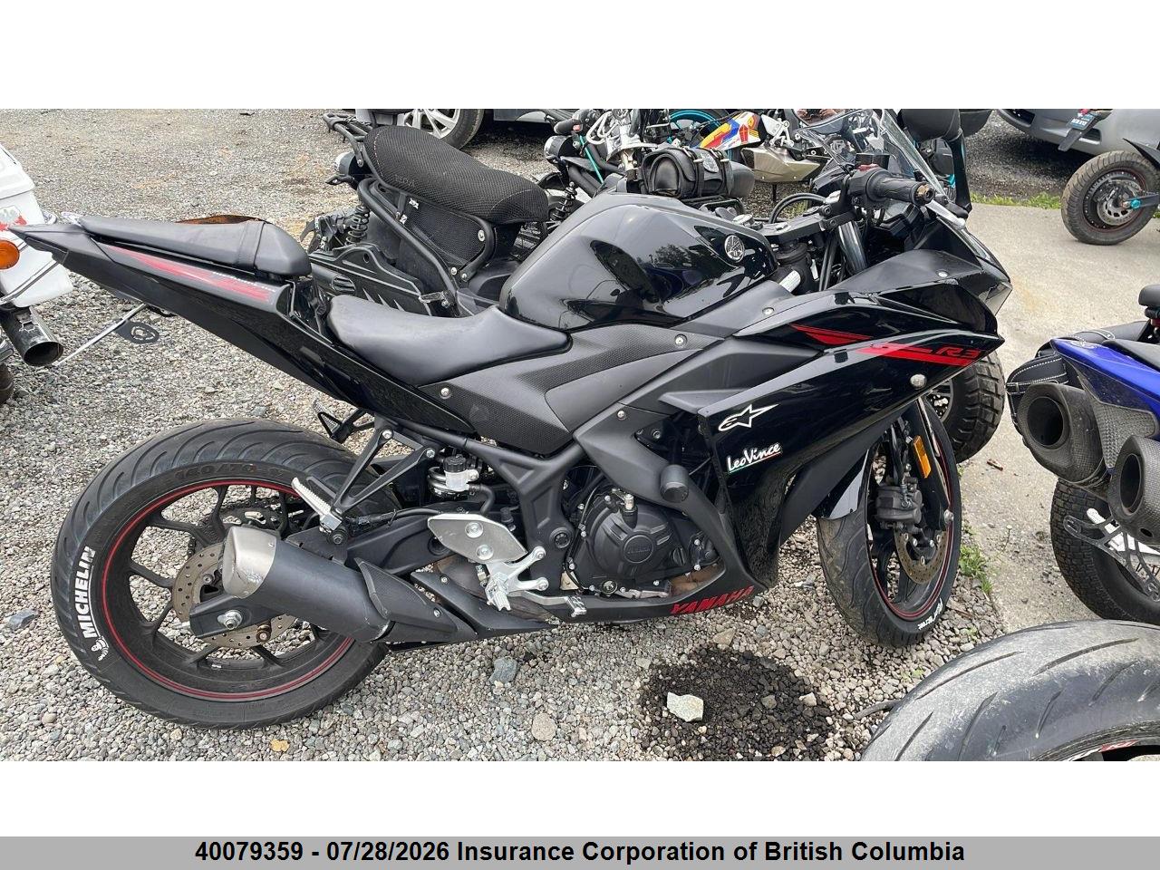 MH3RH06N6FK002630 · 2015 YAMAHA YZFR3