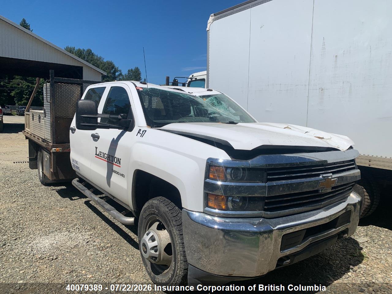 1GB4CYCGXFF182302 · 2015 CHEVROLET SILVERADO 3500HD CHASSIS WT