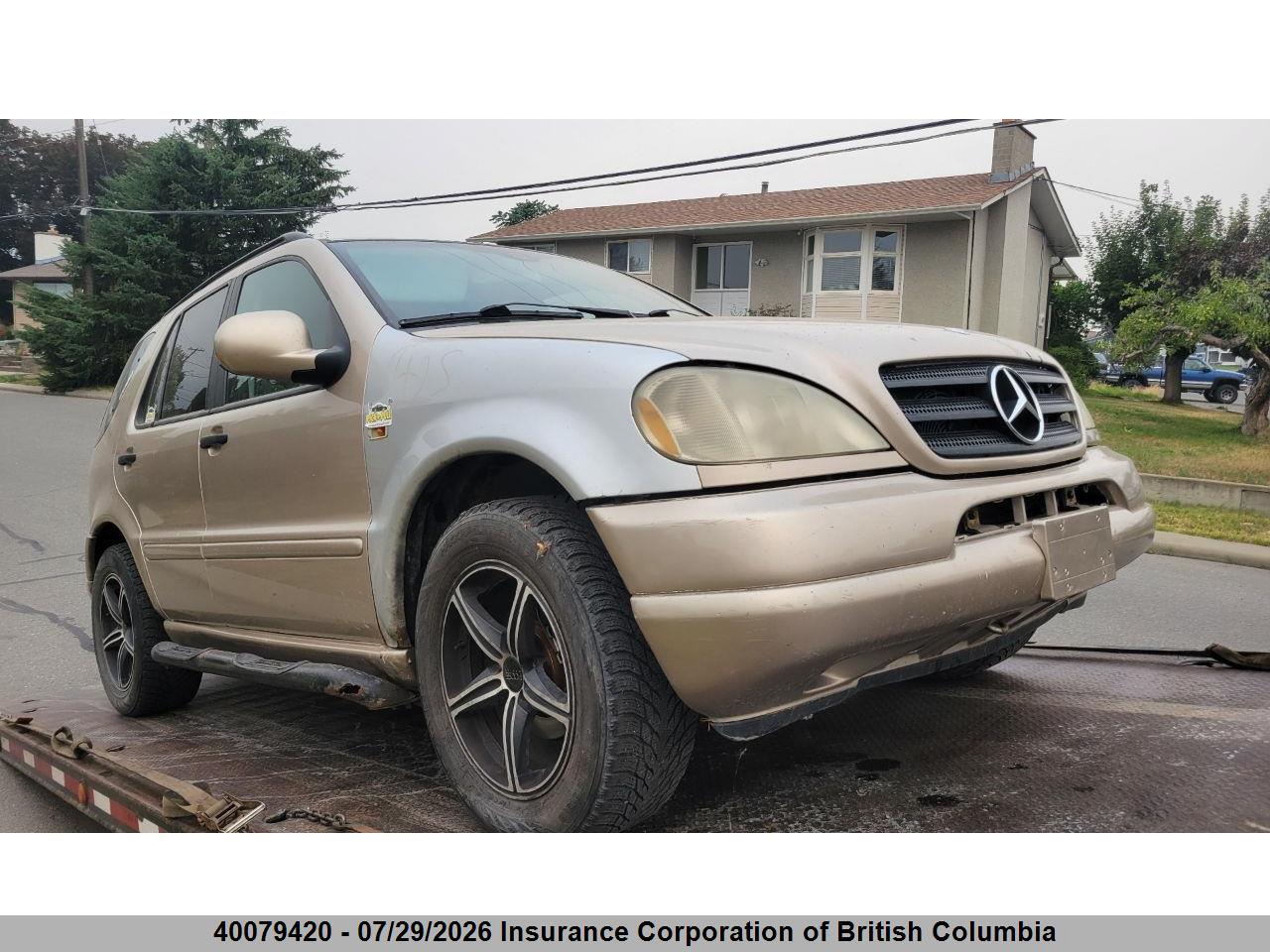 4JGAB54E01A234180 · 2001 MERCEDES BENZ ML 320