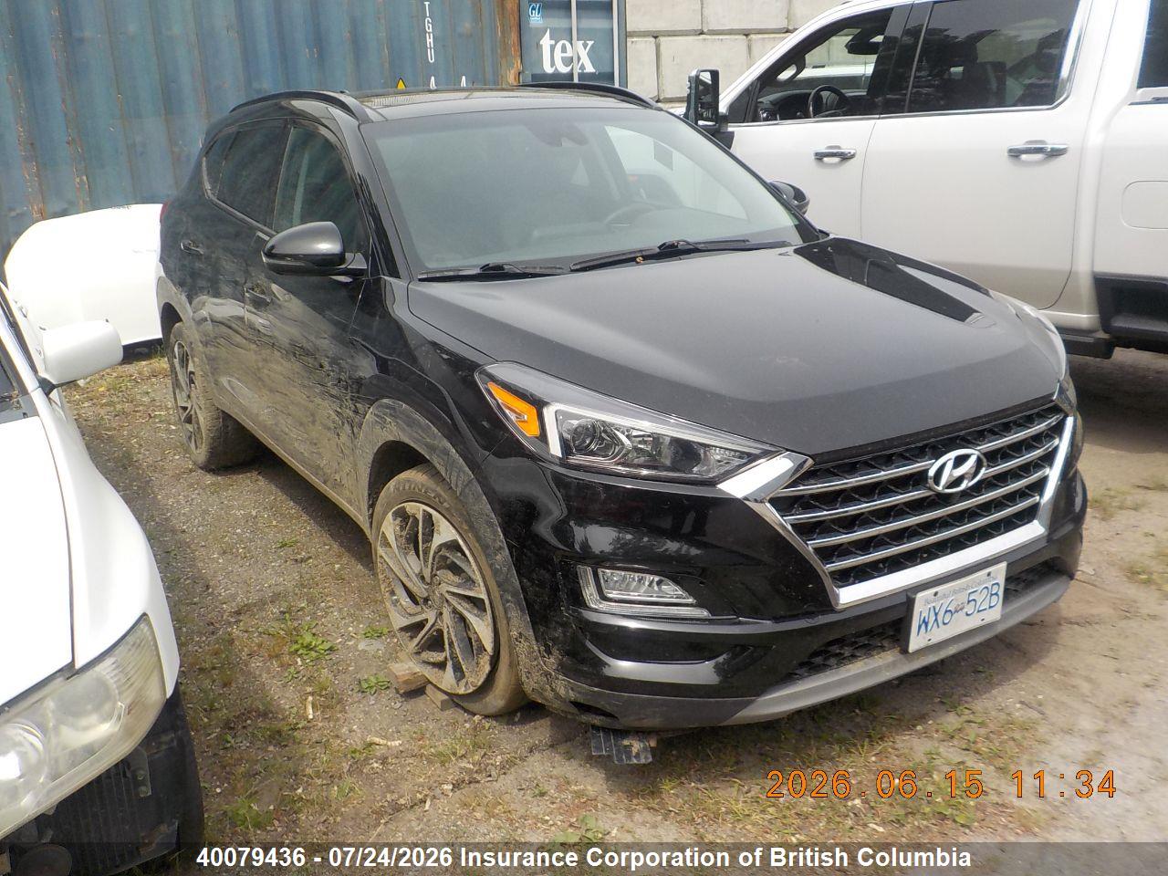 KM8J3CAL7MU396721 · 2021 HYUNDAI TUCSON LUXURY