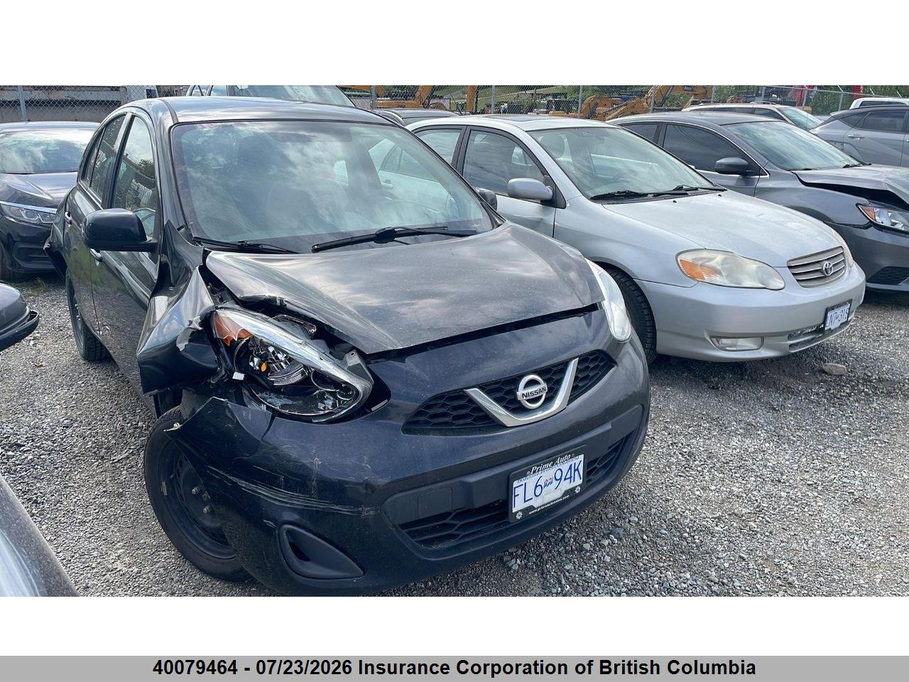 3N1CK3CP3GL264220 · 2016 NISSAN MICRA