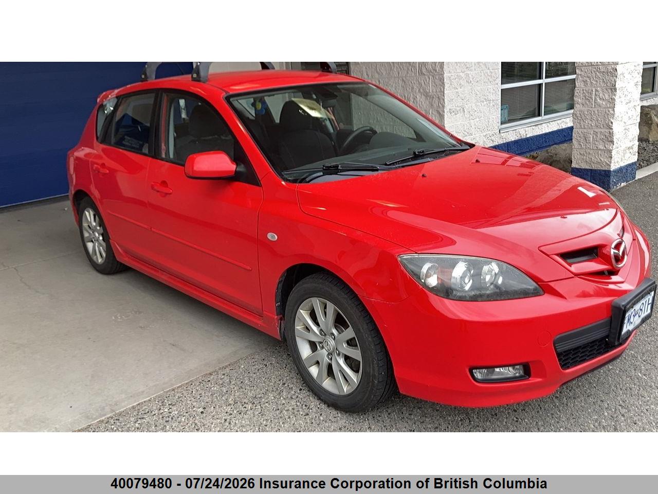 JM1BK343381158413 · 2008 MAZDA 3 HATCHBACK