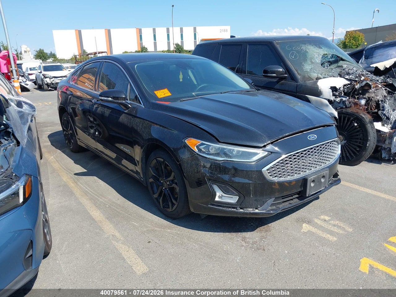 3FA6P0RU5KR156135 · 2019 FORD FUSION TITANIUM